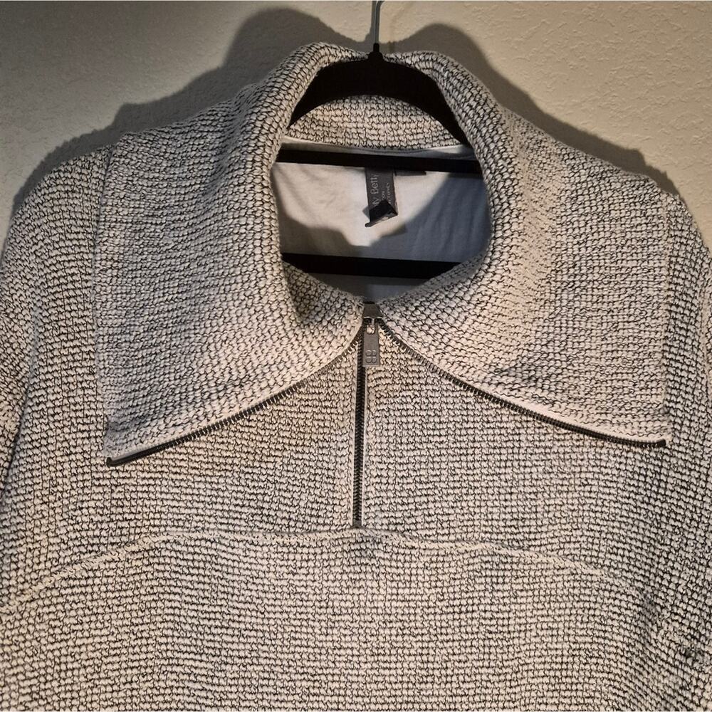 Anthropologie X Sweaty Betty Restful Bouclé Half Zip Pullover - Picture 5 of 11